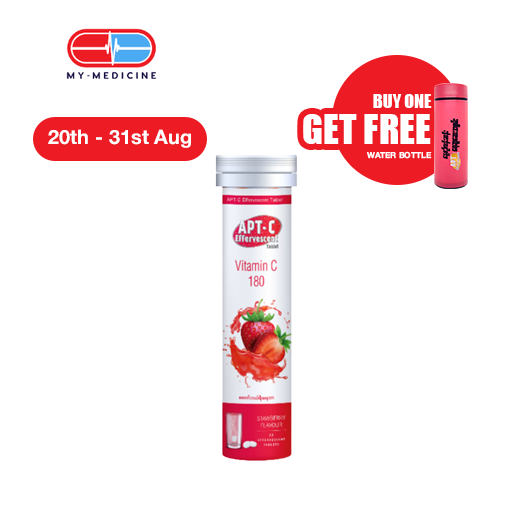 [MD131127] APT-C Effervescent Tablet (Strawberry Flavour)