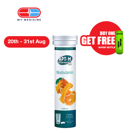 [MD131128] APT-M Effervescent Tablet (Orange Flavour)