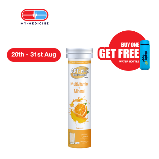 [MD131129] APT-M+N Effervescent Tablet (Orange Flavour)