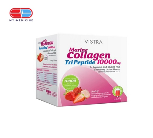 [CP011151] Vistra Marine Collagen 10000 mg (Strawberry)