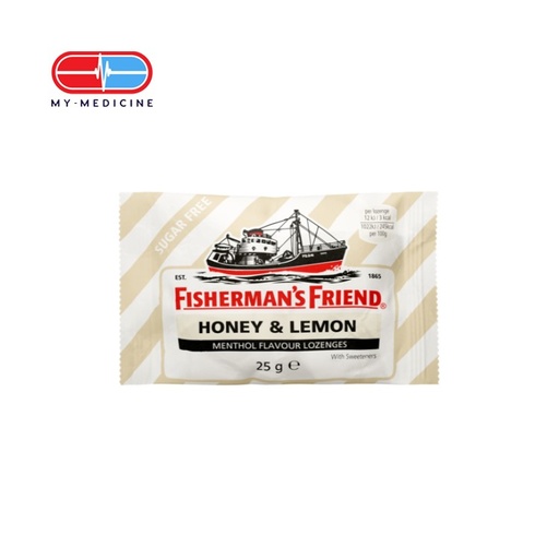 [MD131157] Fisherman's Friend Honey & Lemon Menthol Flavour Lozenges