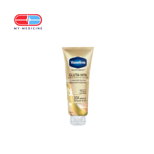 [CP040307] Vaseline Body Serum Healthy Bright Gluta-Hya 10X Flawless Glow 300ml