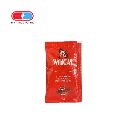 [CP160024] WildCAT lubricant gel pack 4 ml (Strawberry Flavour)