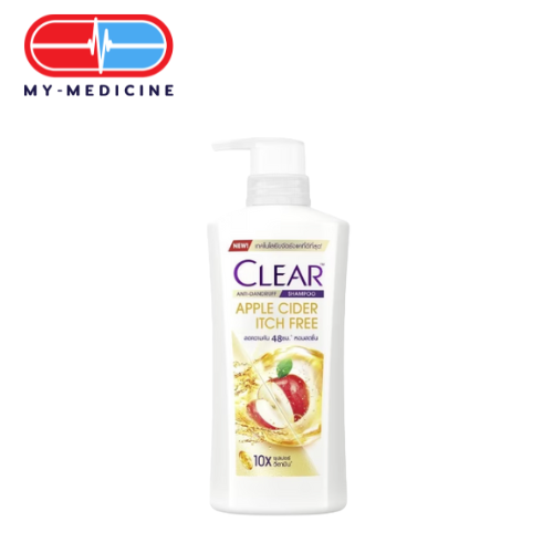 [CP050075] Clear Anti Dandruff Apple Cider Itch Free Shampoo 400ml